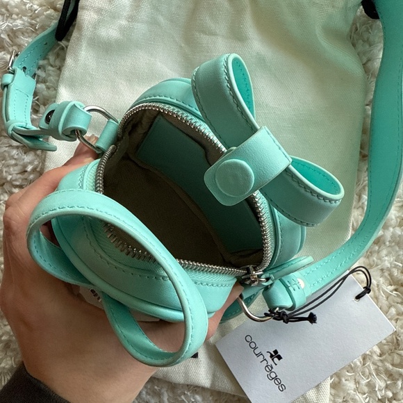 Courreges Loop X mini leather bag - Picture 3 of 7